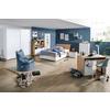 SKRIVBORD LAGO - vit/ekfärgad, Modern, trämaterial/plast (110/76,5/60cm) - Mömax