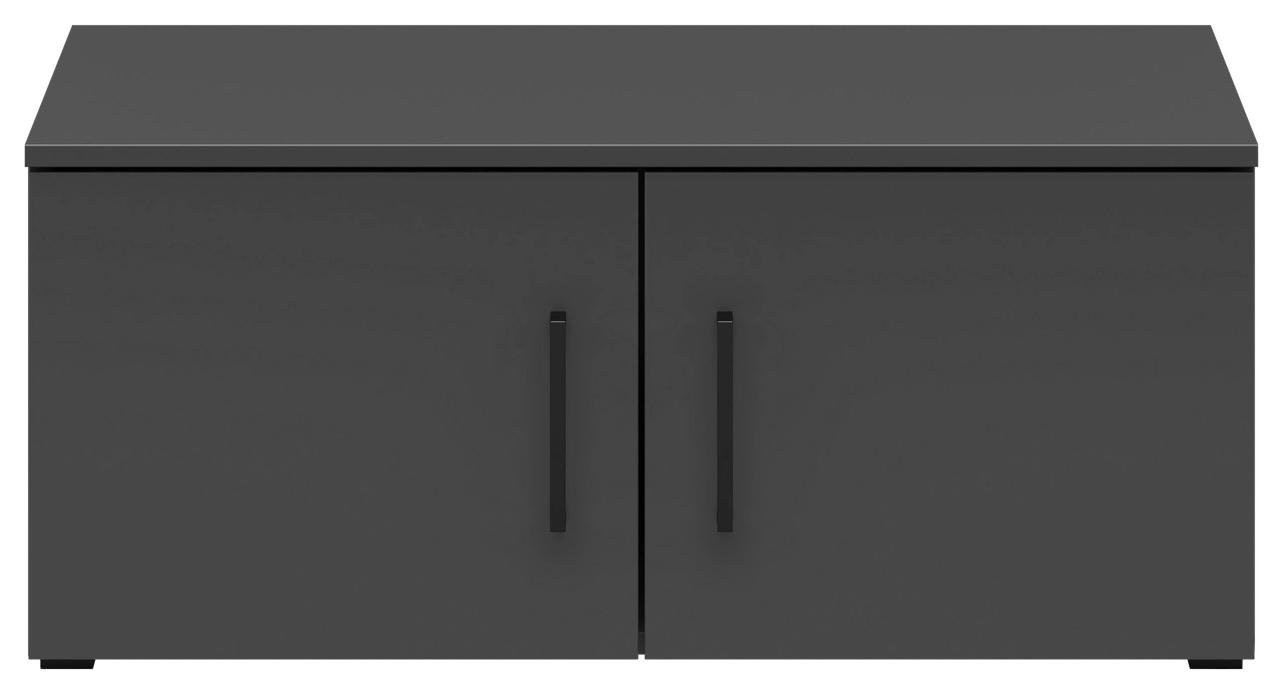 Nastavek Za Omaro Multistauraum, Barve Grafita - črna/barve grafita, Moderno, umetna masa/leseni material (80/35/40cm) - Premium Living