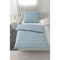 Lenjerie de pat Kai cca. 50x70/140x200 cm - albastru deschis, Konventionell, textil (140/200cm) - Mömax