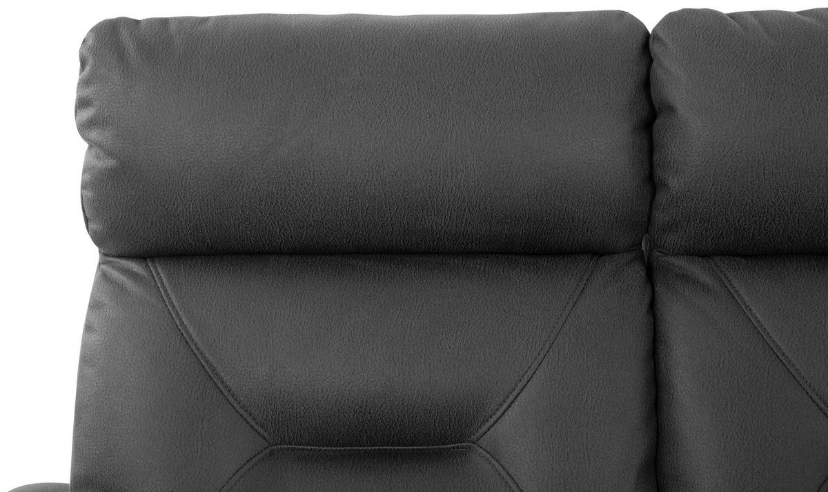 Zofa Aureli, Črna - črna, Basics, kovina/tekstil (186,5/102,5/92,5cm) - Livetastic