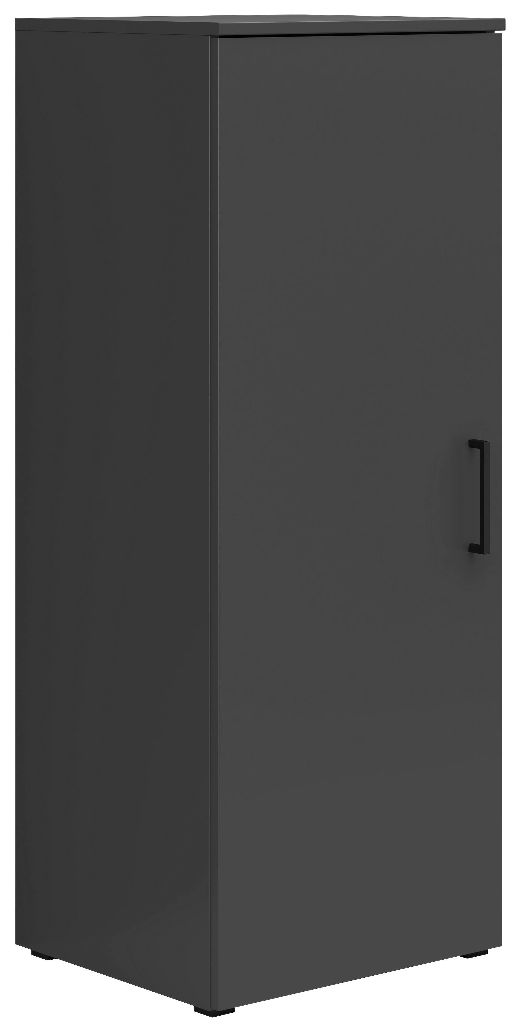 Comodă MULTI - grafit, Modern, material pe bază de lemn (45/115/40cm) - Modern Living