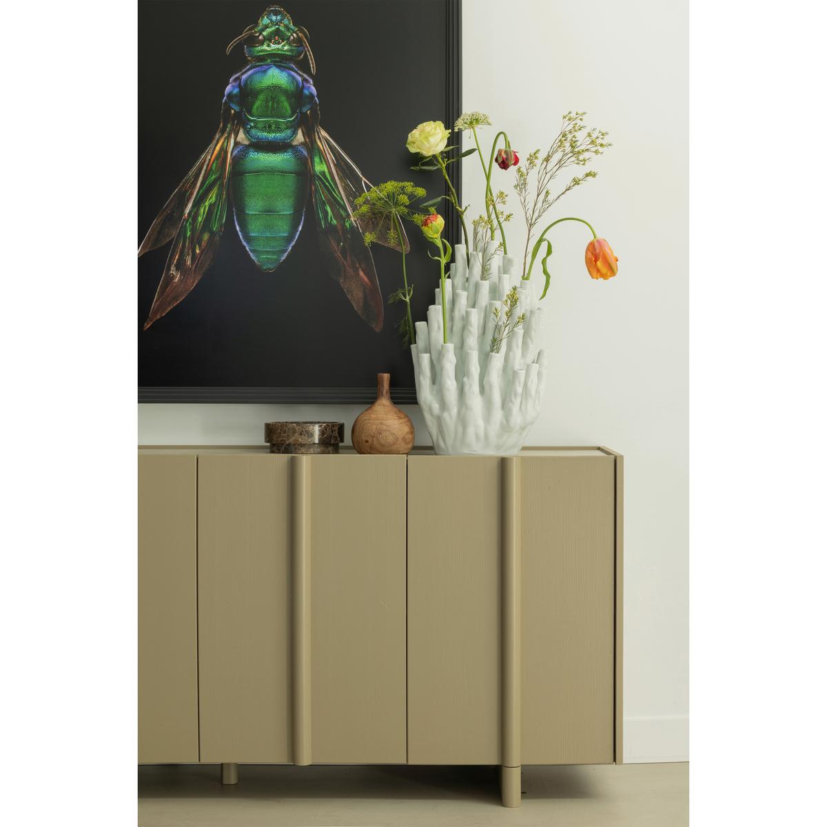Sideboard Basu Schlammfarben B: 200 cm - Schlammfarben, Design, Holz (200/85/46cm) - Livetastic