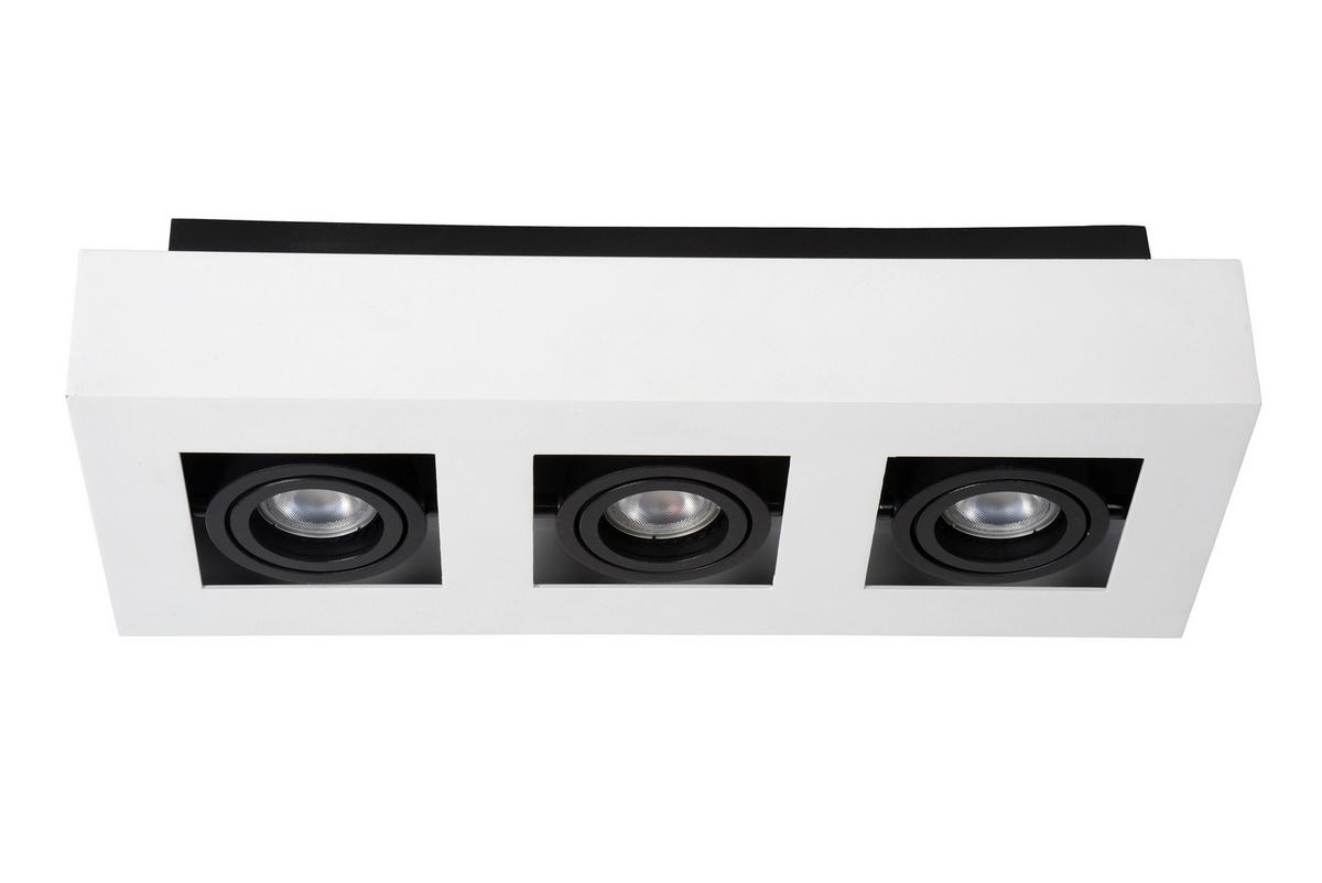 LAMPA SUFITOWA LED 09119/16/31 XIRAX - biały, Basics (36/14/8.8cm) - Lucide