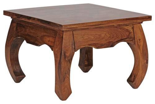 Couchtisch Opium in Sheeshamfarben Echtholz - Sheeshamfarben, Design, Holz (60/60/40cm) - MID.YOU