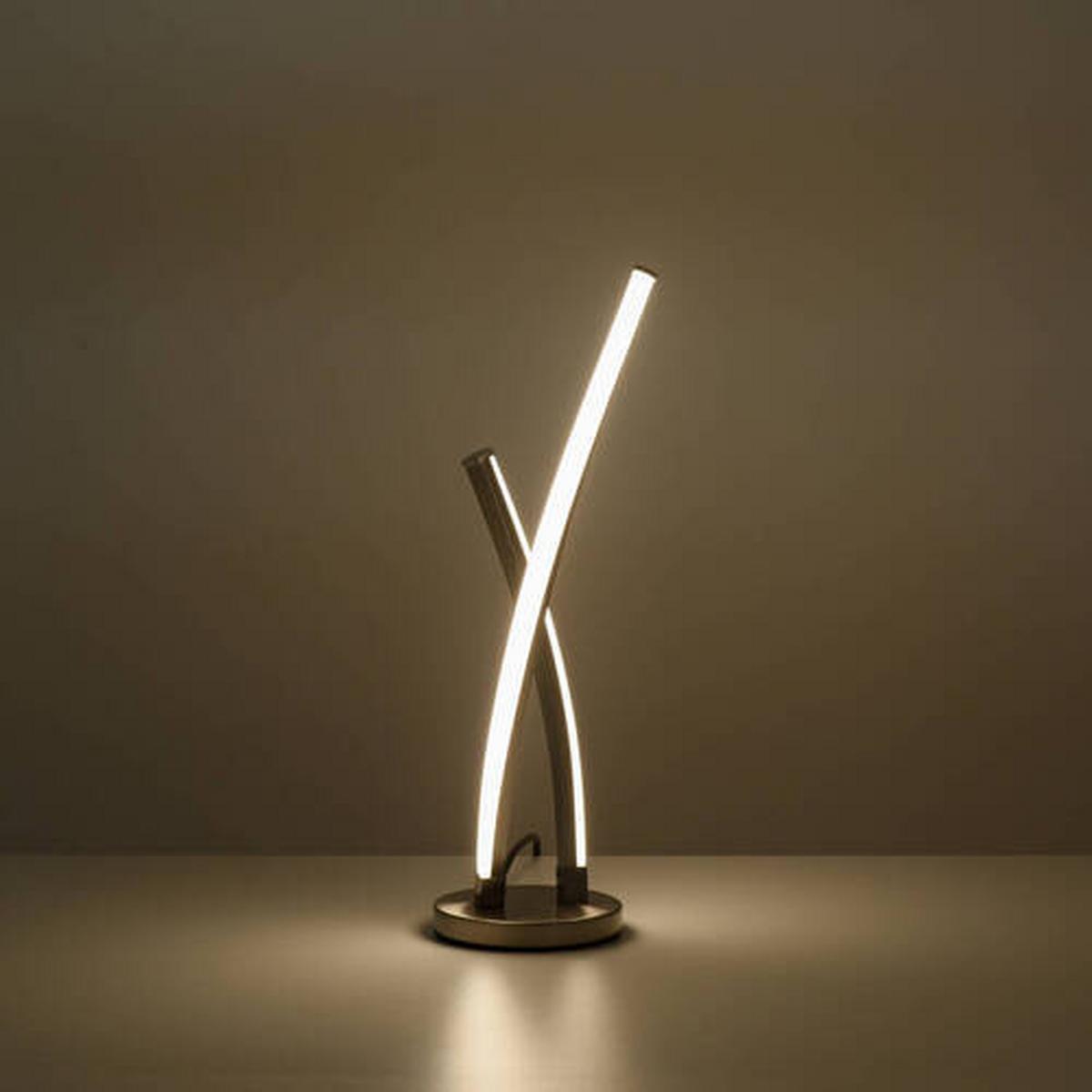 LED-Tischleuchte Lolasmart-Swing max. 11 Watt - Design, Kunststoff/Metall (13/13/48,5cm)
