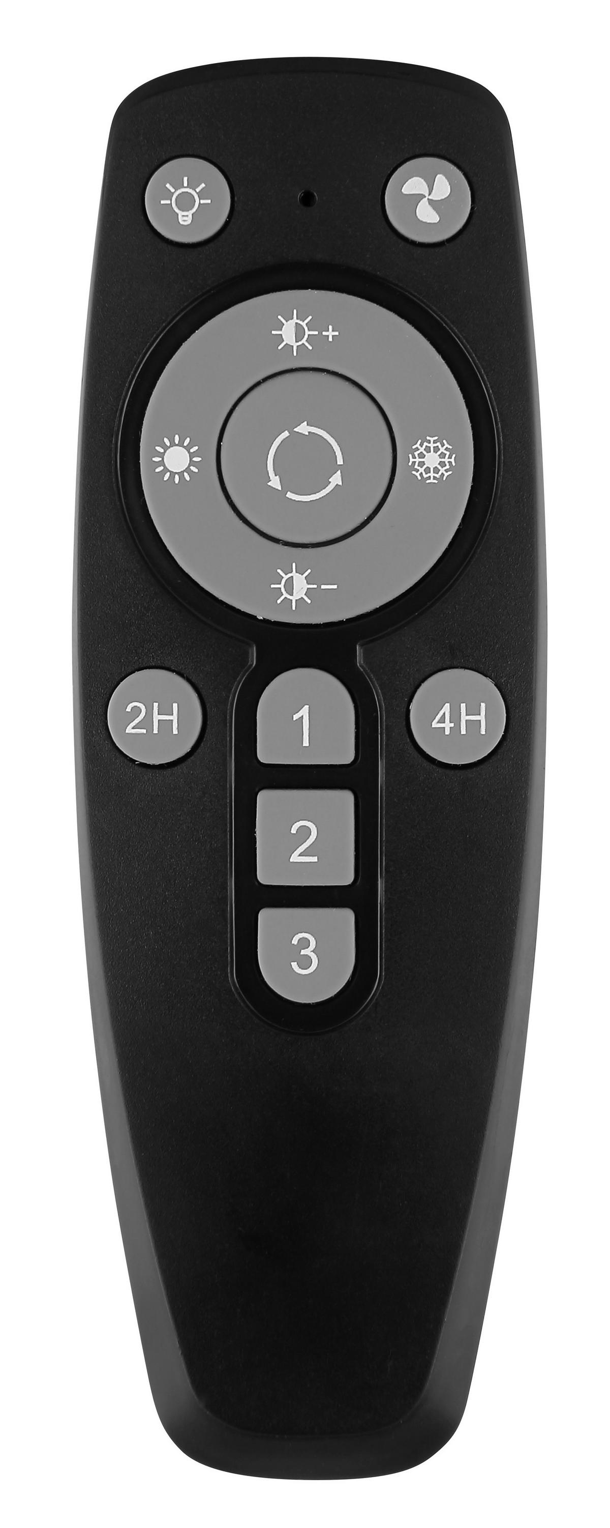 DECKENVENTILATOR 03634 CONWAY - Weiss/Schwarz, Konventionell, Kunststoff/Metall (50/14,5cm) - Globo