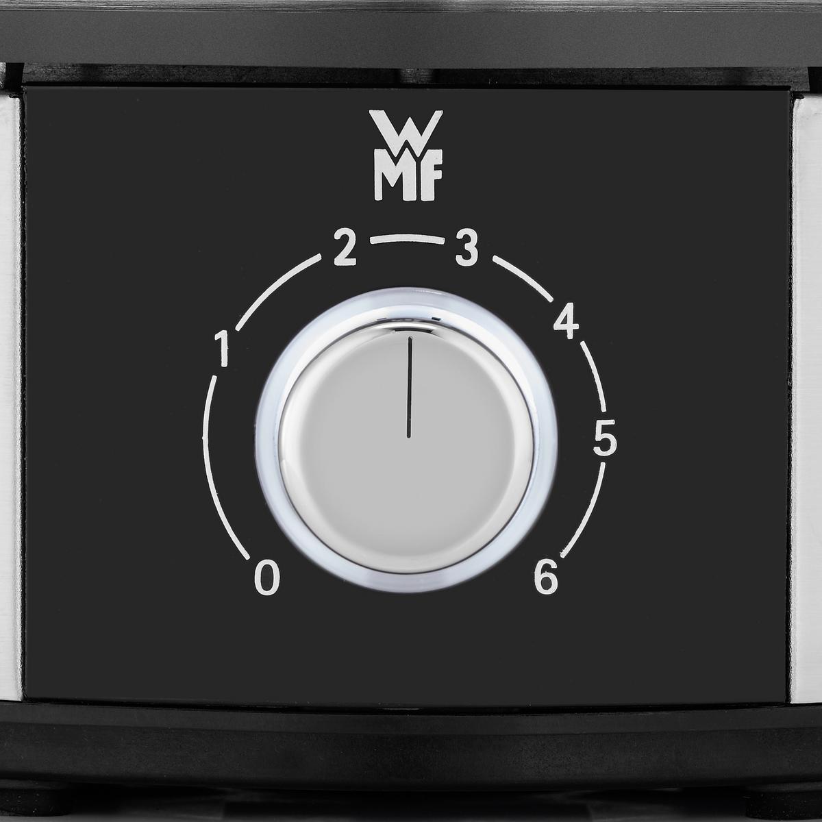 ZESTAW DO FONDUE 04 1513 0011 WMF - kolor srebrny/czarny, Trend, metal (32,5/23,5/25cm) - WMF
