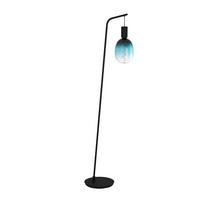 LAMPA STOJĄCA 43758* CRANLEY - czarny, Basics, metal (43/6/170cm)