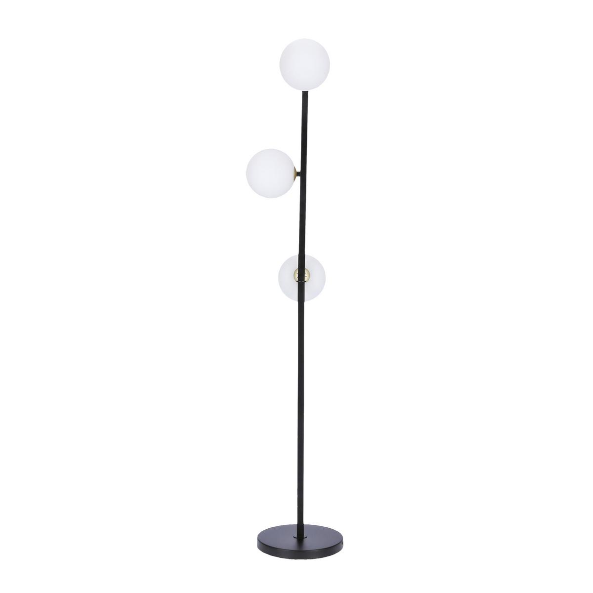 Podna Svjetiljka Kama - bijela/zlatne boje, Konvencionalno, metal/plastika (34/29/150cm)
