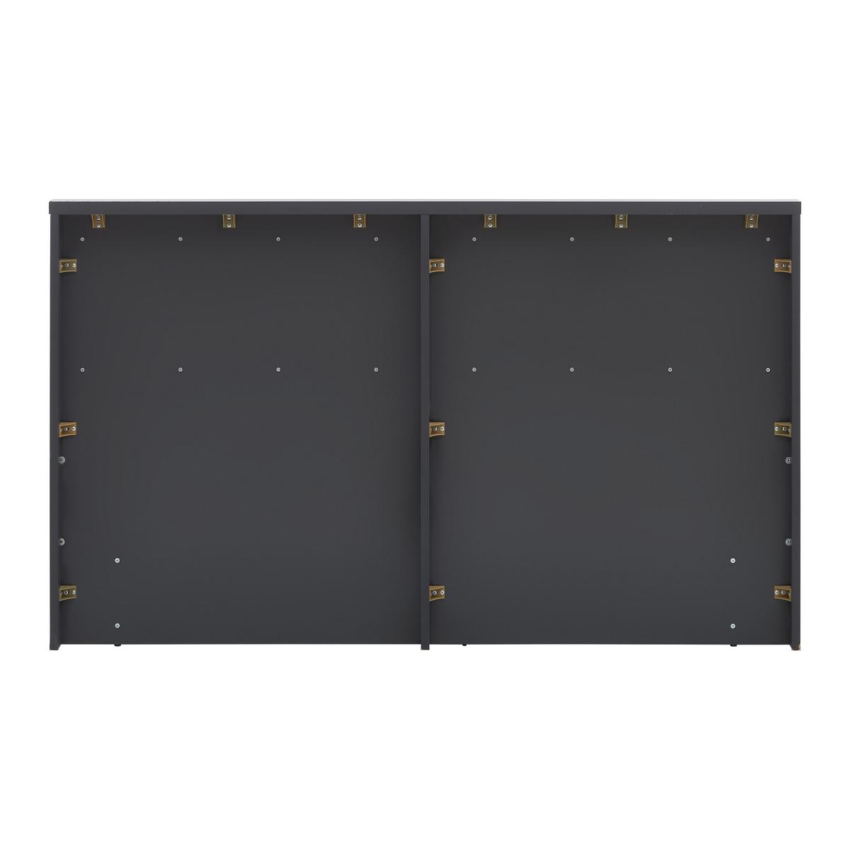 Polsterbett ''Mariello'', 180x200 cm, anthrazit - Hellbraun/Anthrazit, Modern, Holz/Textil (180/200cm) - Bessagi Home