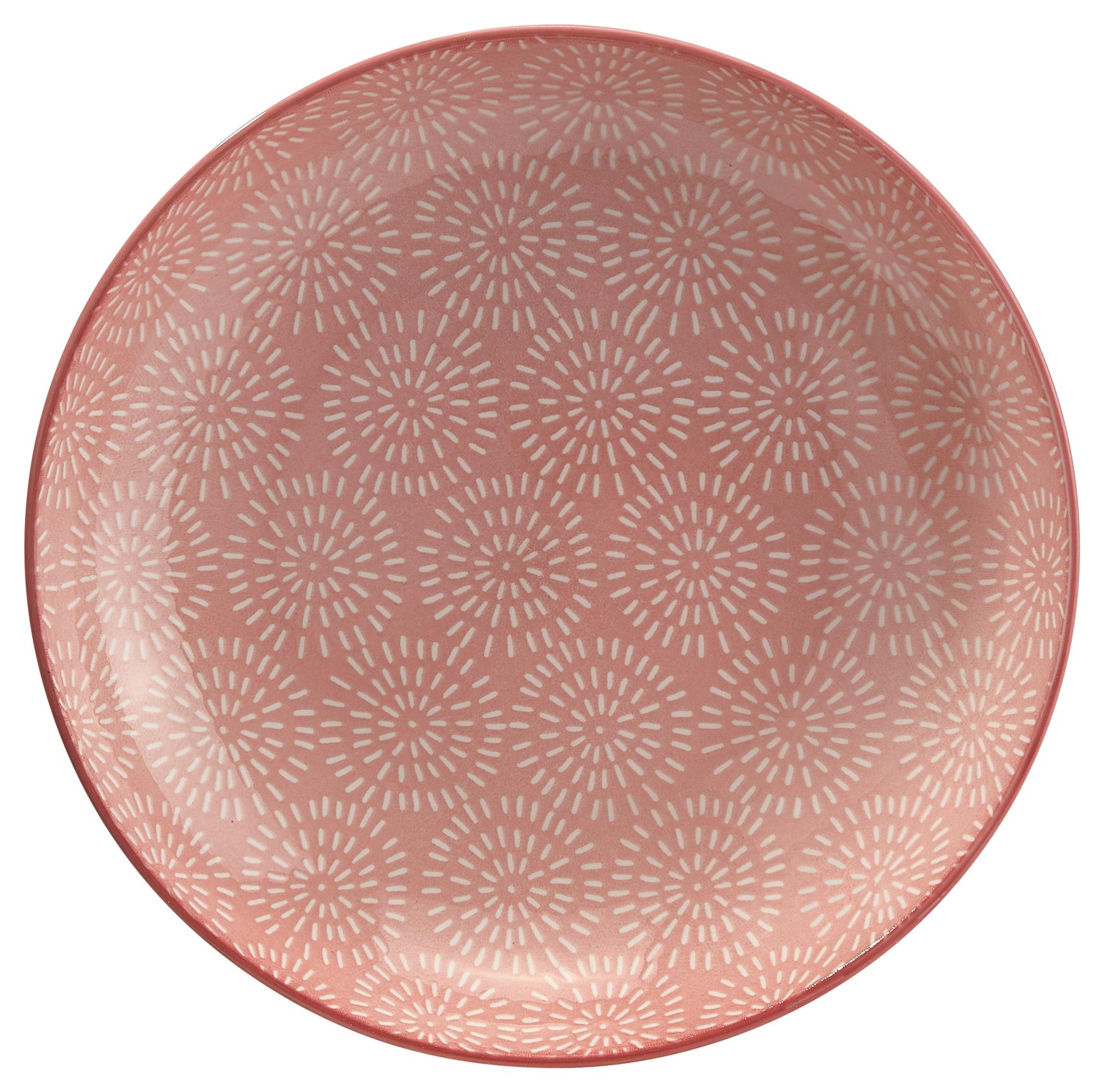 Suppenteller Nina aus Porzellan Ø ca. 21cm - Rosa, Keramik (21cm) - Mömax modern living