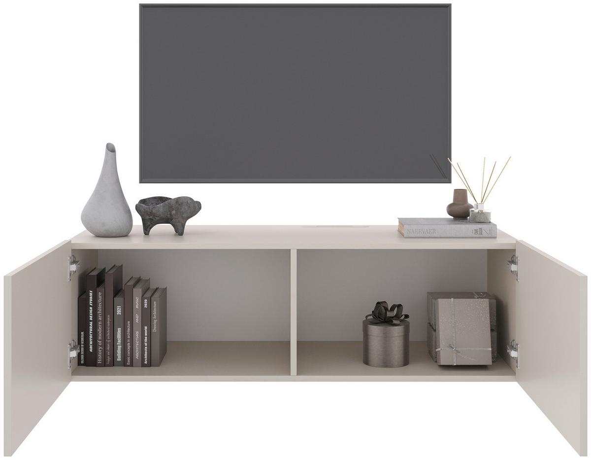 KOMODA NISKA NEWNIQ - kaszmir, Design, materiał drewnopochodny (120/36,7/45cm) - Hom`in