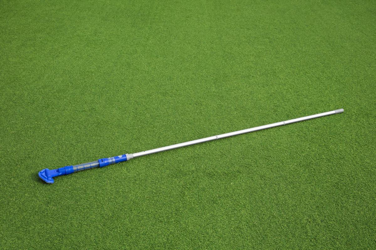 ODKURZACZ DO BASENU AQUA SURGE - kolor srebrny/niebieski, Basics, tworzywo sztuczne/metal (264/9,6/16,8cm) - Bestway