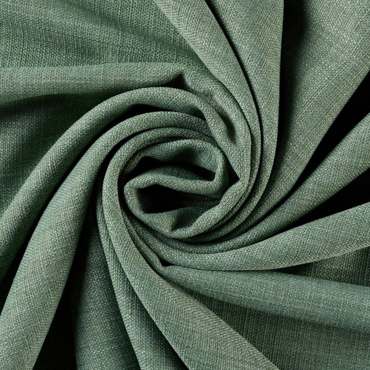 Končana Zavesa Leo -Akt- - olivno zelena , tekstil (135/255cm) - Premium Living