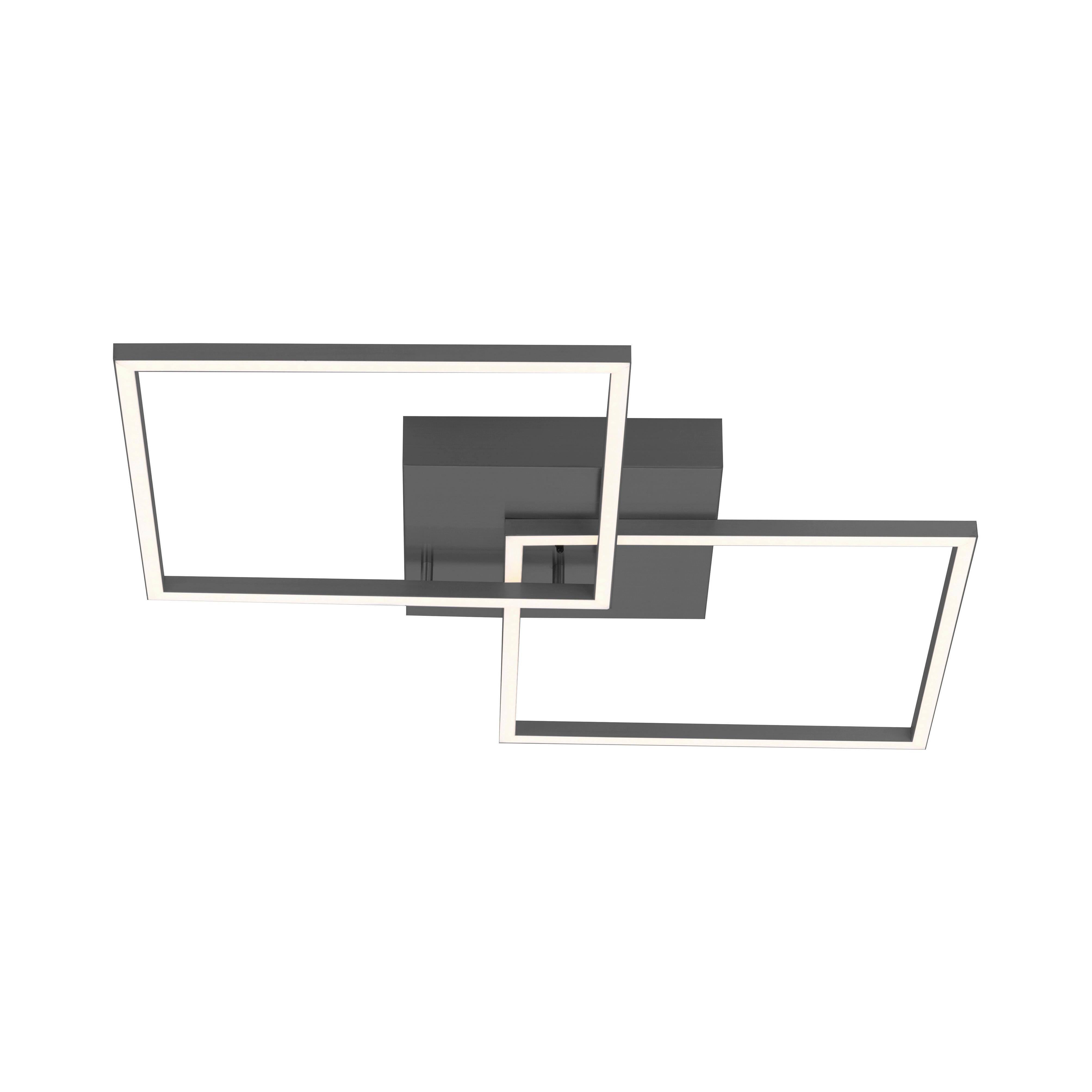 LAMPA SUFITOWA LED IVEN 14141-18 - czarny, Design, tworzywo sztuczne/metal (53cm)