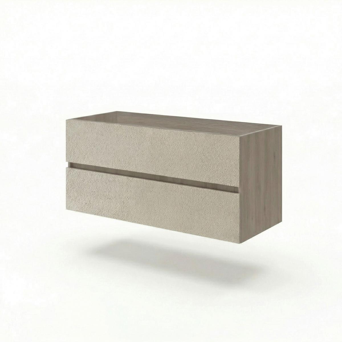 Bază pentru lavoar Easy - crem/antracit, Modern, material pe bază de lemn (100/51/46cm)