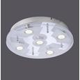 Deckenleuchte Stefan, max. 3 Watt - Chromfarben, KONVENTIONELL, Glas/Metall (36/8cm) - Mömax modern living Deckenleuchte Stefan, max. 3 Watt - Chromfarben, KONVENTIONELL, Glas/Metall (36/8cm) - Mömax modern living