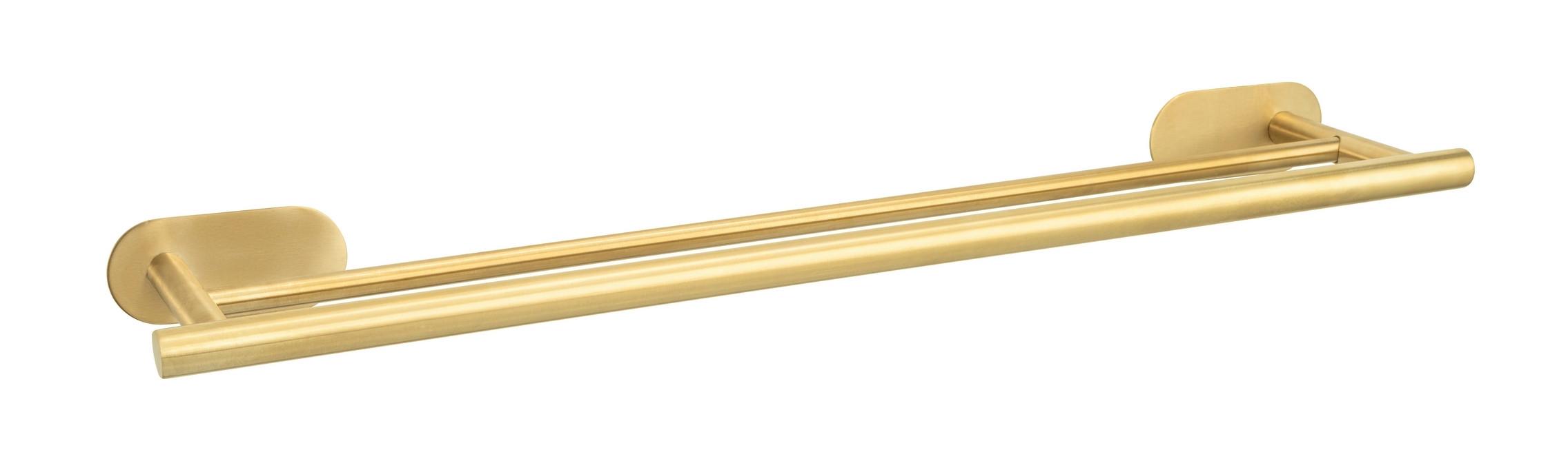 Törölközőtartó Orea Gold - arany, Lifestyle, fém (60/4,5/14cm) - Mömax