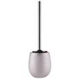 WC-Bürstengarnitur Pam in Silberfarben - Silberfarben, MODERN, Kunststoff/Stein (11,5/11,5/39,5cm) WC-Bürstengarnitur Pam in Silberfarben - Silberfarben, MODERN, Kunststoff/Stein (11,5/11,5/39,5cm)