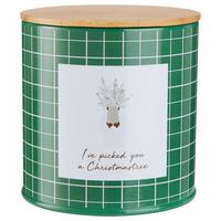 Keksdose XMAS Multicolor - Multicolor/Naturfarben, Konventionell, Holz/Metall (10/10cm) - Modern Living