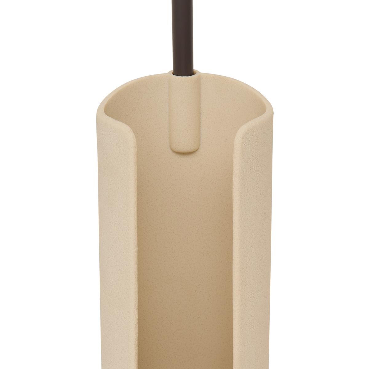 Držač Toalet Papira Oleya - bež, Osnovno, metal (59,5/13/13cm)