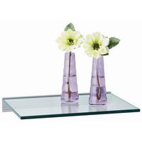 PÓŁKA ŚCIENNA WING GW 4030 KK - przezroczysty, Basics, szkło (40/1/30cm)