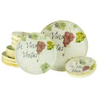 Jedilni Servis Uno In Vino, 12-Delni - večbarvno, Basics, keramika - Creatable