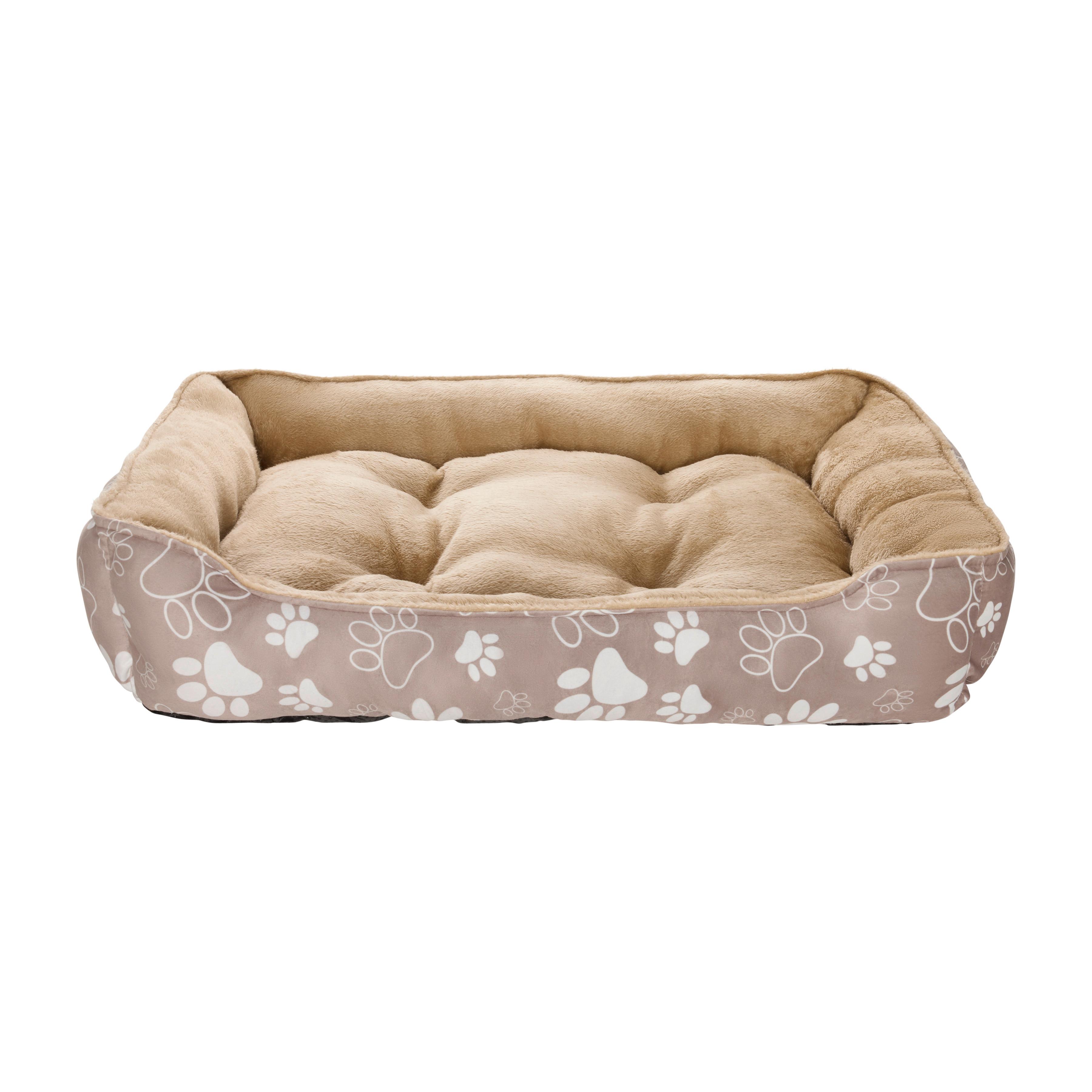 Haustierkissen Cubus Braun - Braun, Textil (60/80/17cm) - Mömax