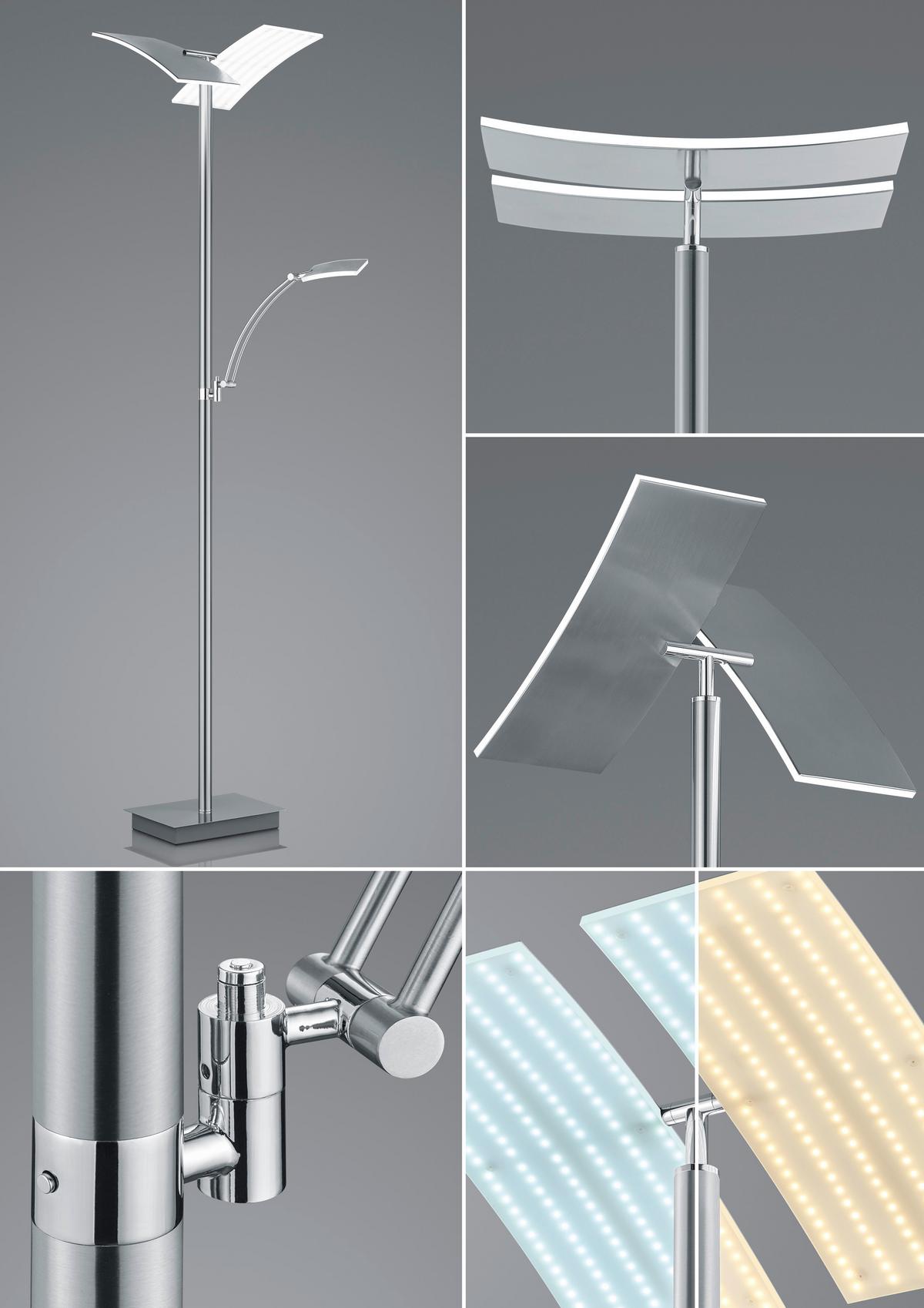 LAMPA STOJĄCA LED 60556/2-92 ANDY - Design (50/185cm) - Hell