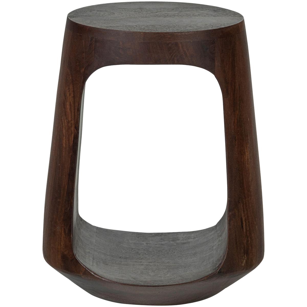 Beistelltisch Walnussfarben B: 33 cm - Walnussfarben, MODERN, Holz (33/33/45cm) - Livetastic