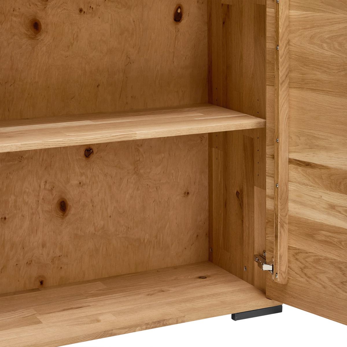 Aktenschrank Albero Naturfarben - Naturfarben, MODERN, Holz (80/200/38cm) - Premium Living