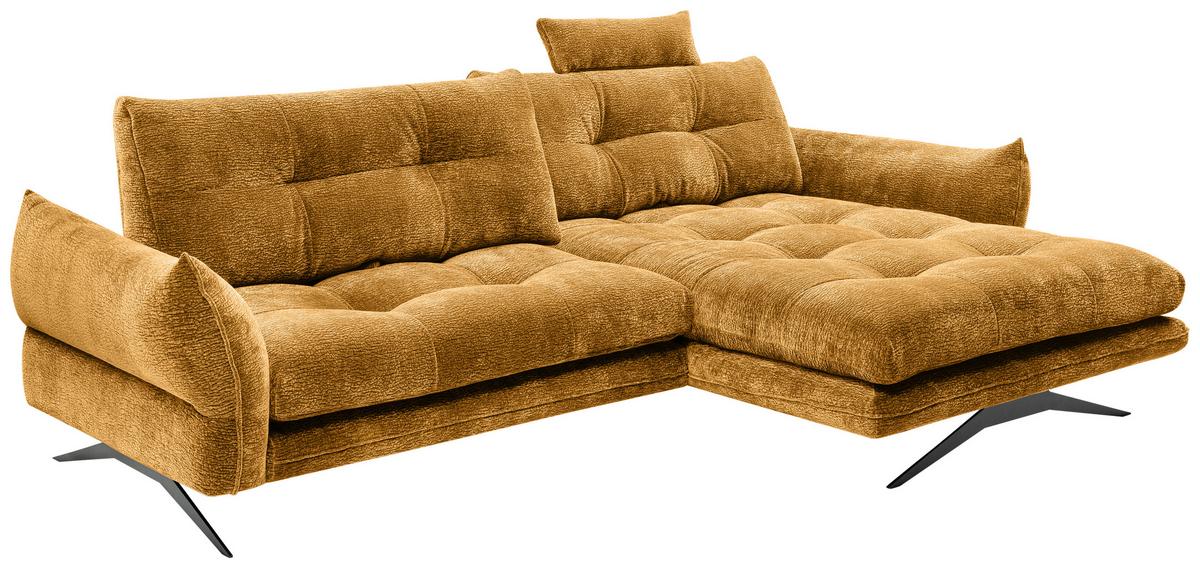 Coltar BAXTER - galben curry, Modern, textil (280/68-87/177cm) - Premium Living