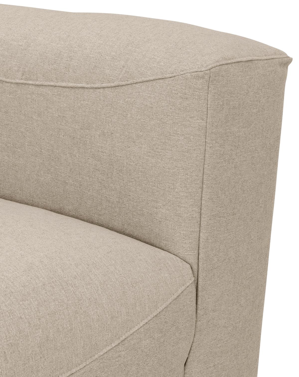 SOFAELEMENT LENA - Creme, Design, Kunststoff/Textil (100/73/100cm) - Max Winzer