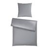 Bettwäsche Xenia Uni Silberfarben ca. 135x200cm - Silberfarben, MODERN, Textil (135/200cm) - Premium Living