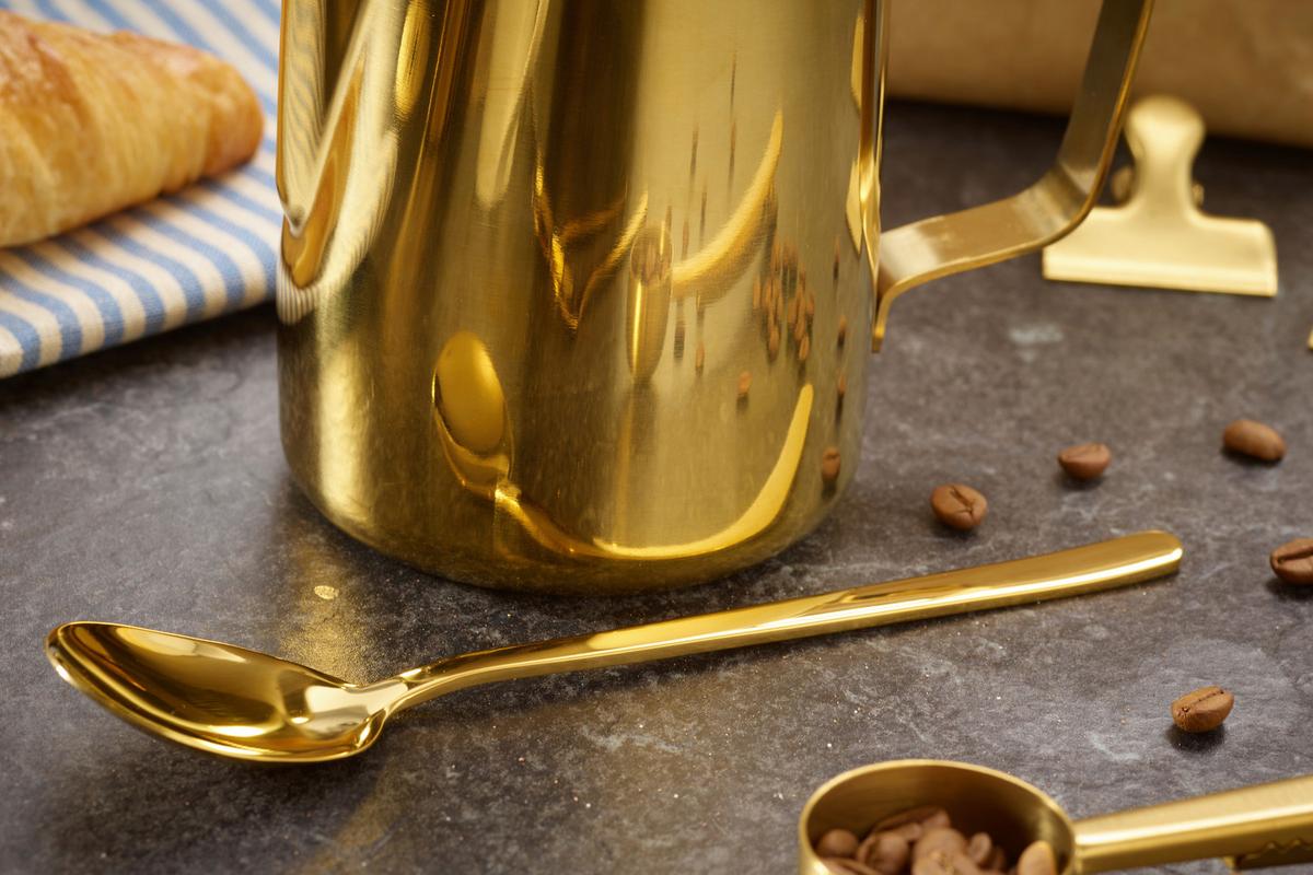 Kavni Servis Coffee, 23-Delni - zlate barve, Design, kovina (10,5cm) - Echtwerk