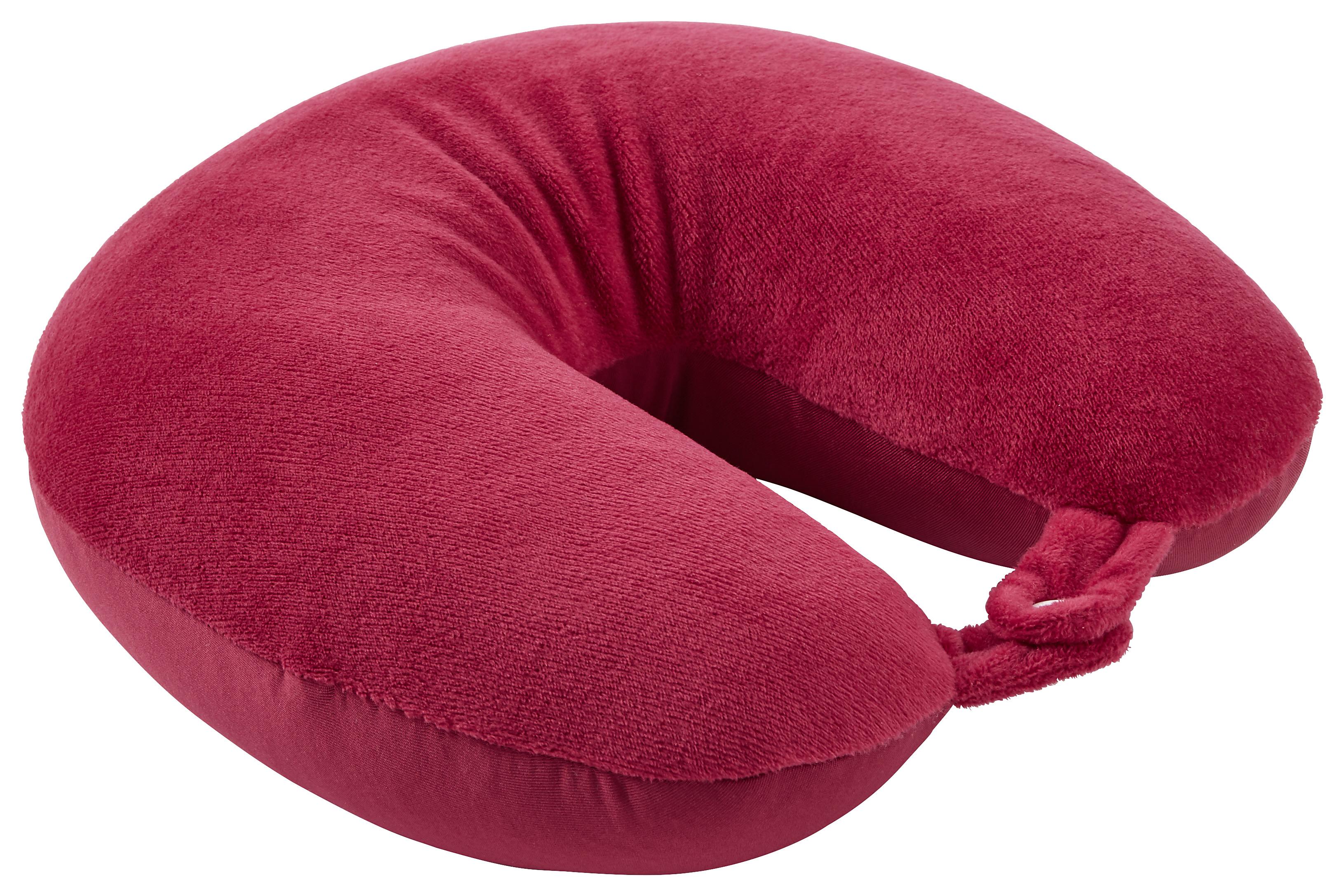 Nackenhörnchen Pedro in diversen Farben - Blau/Rot, Textil (30/30cm) - Modern Living