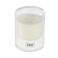 Duftkerze Schöner Wohnen-Kollektion Weiß - Klar, Design, Glas (9/11cm) - Schöner Wohnen