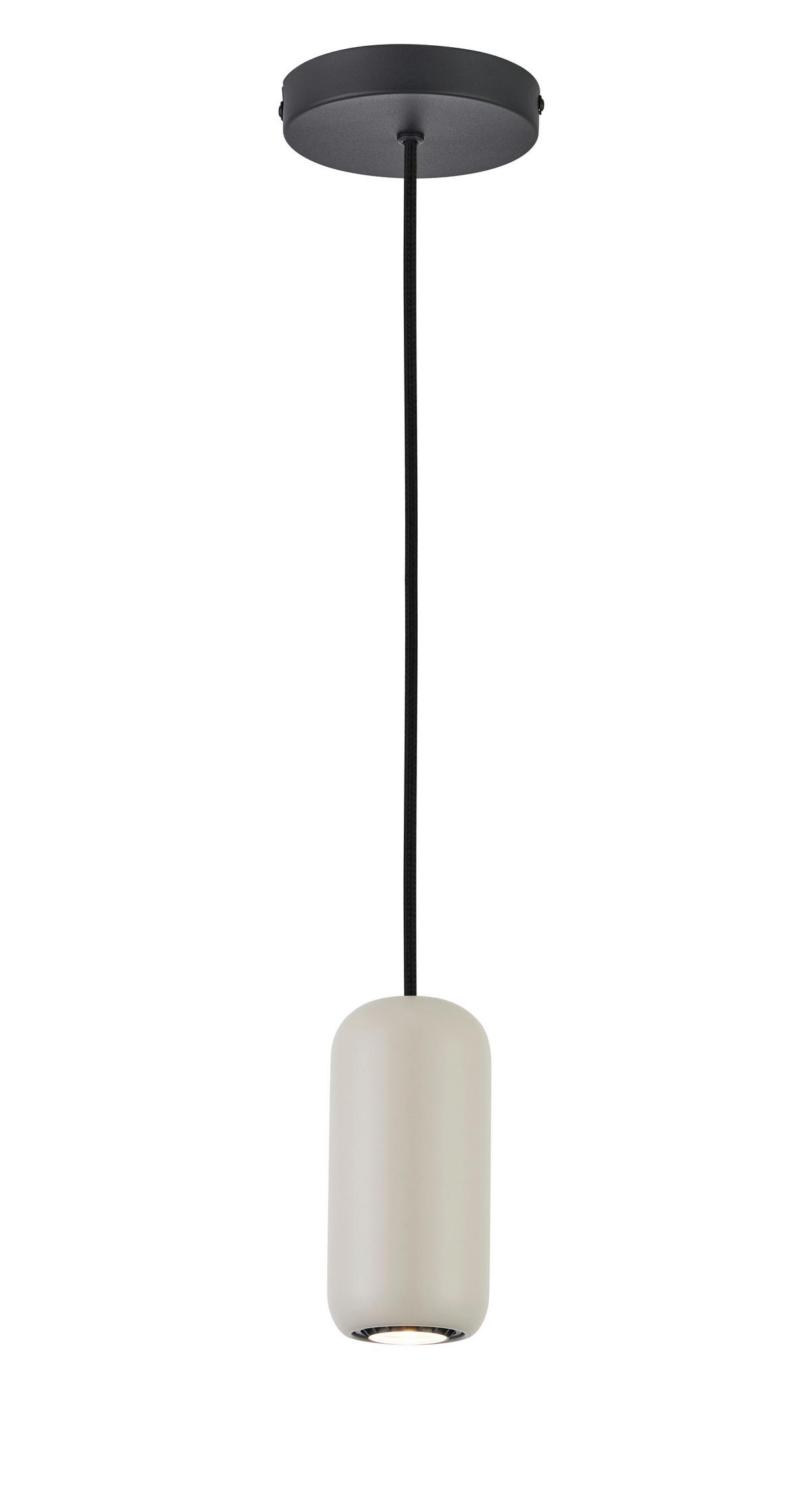 LAMPA WISZĄCA 70146A41 PARIS - kolor piaskowy, Basics, metal (12,5/150cm) - Brilliant