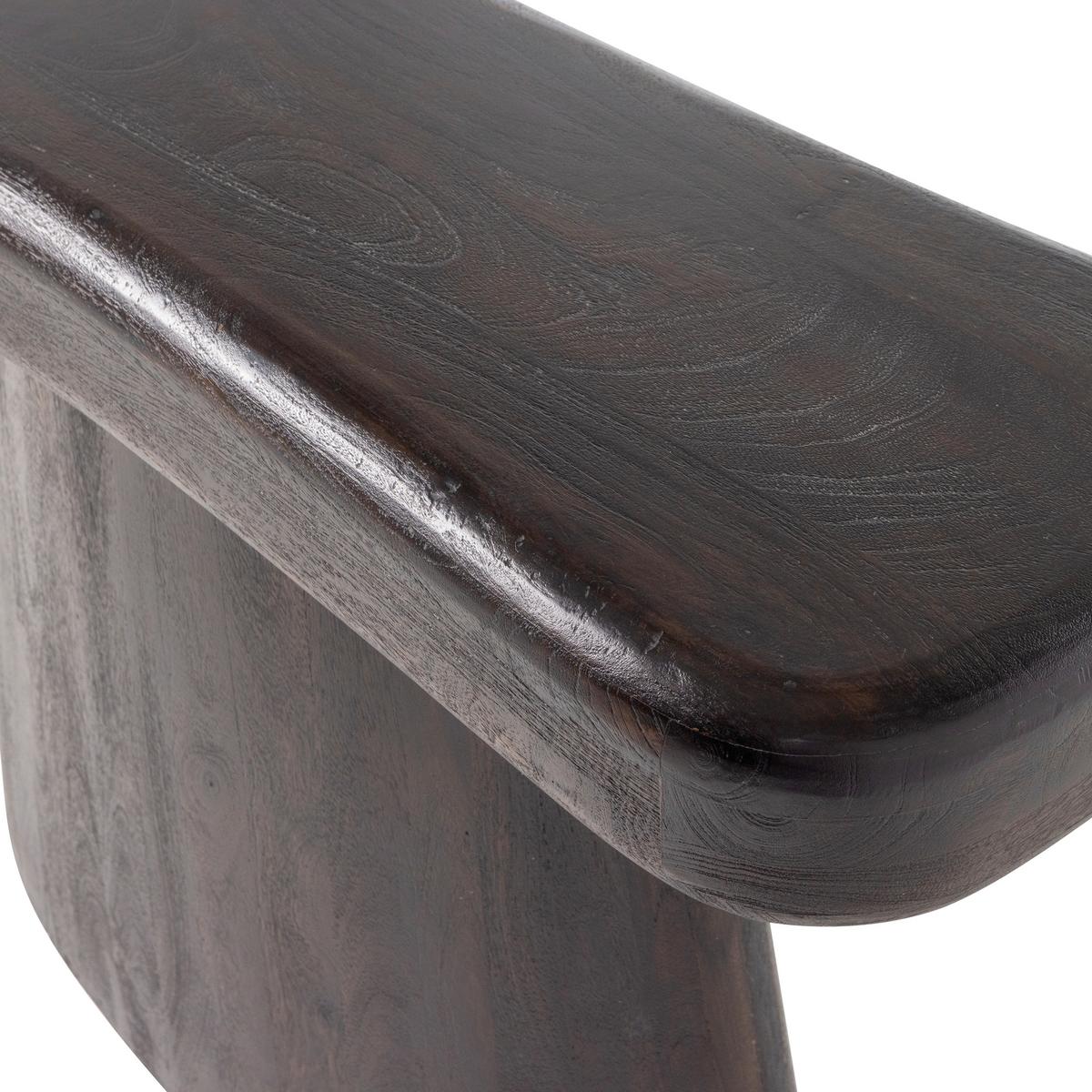 Beistelltisch Amco Schwarz - Schwarz, Design, Holz (120/40/76cm) - Livetastic