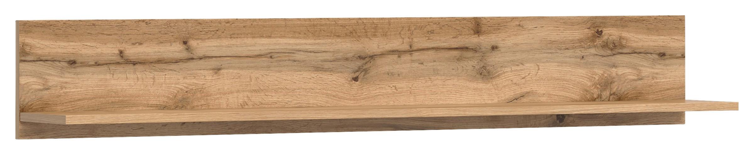 Zidna Polica Zele - Konvencionalno (135/20/18,5cm) - Modern Living