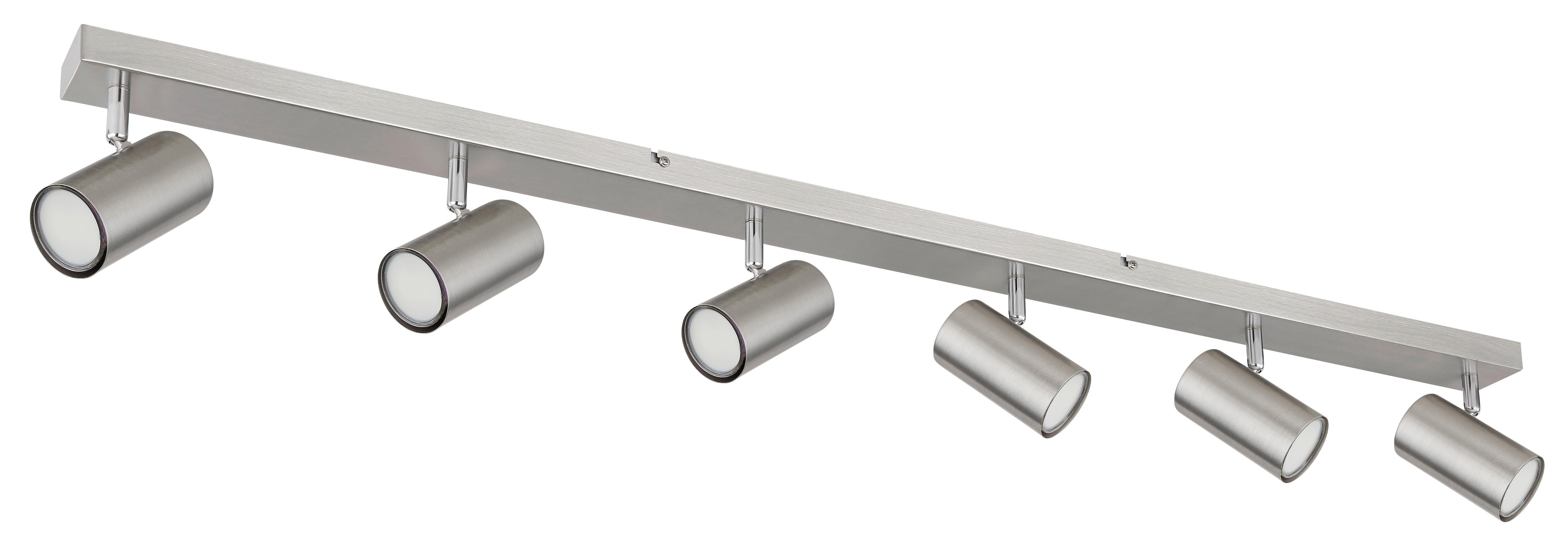 Strahler Robby max. 35 Watt - Nickelfarben, Natur, Metall (115/6/12cm) - Globo