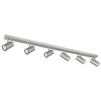 Strahler Robby max. 35 Watt - Nickelfarben, Natur, Metall (115/6/12cm) - Globo