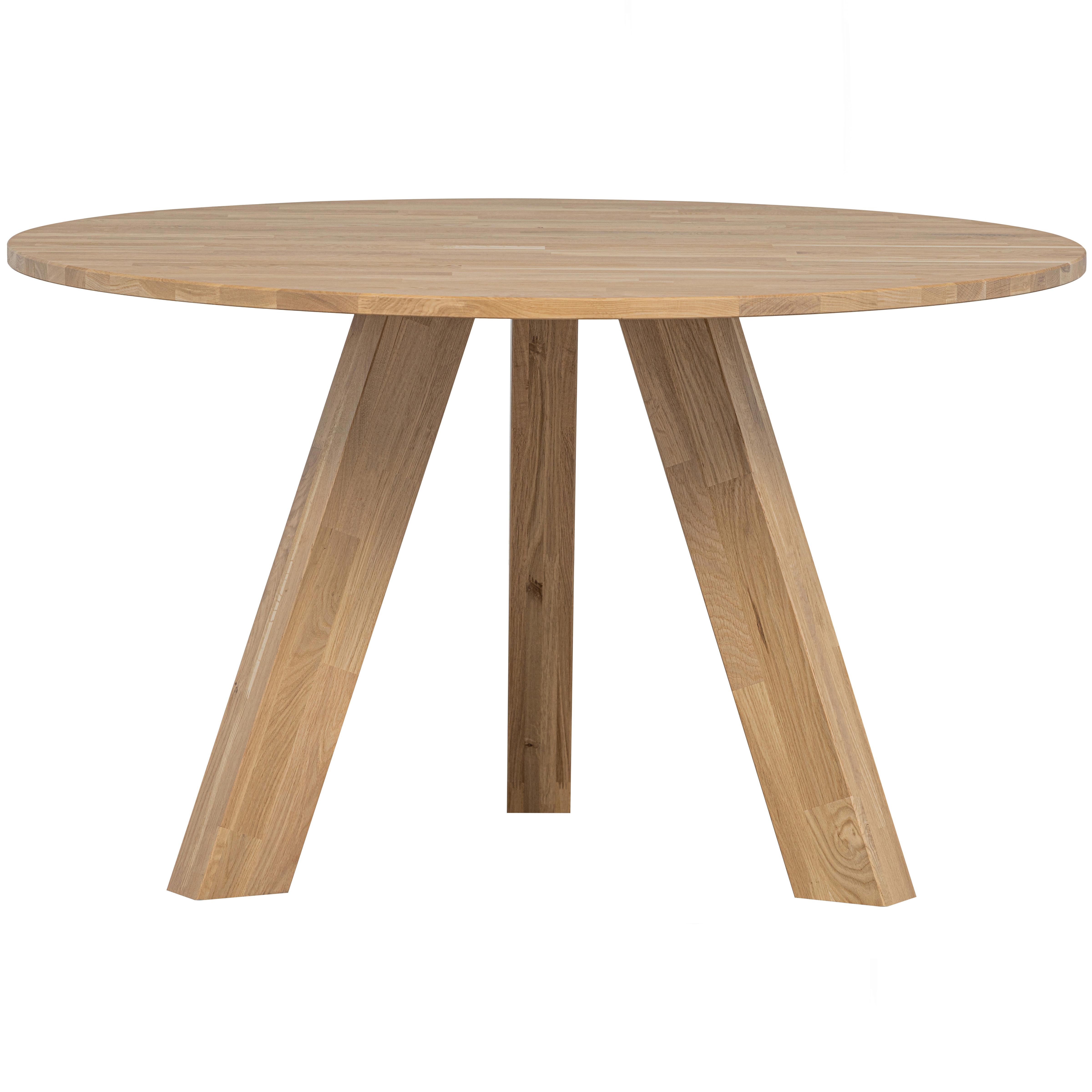 Esstisch Rhonda Eiche - Naturfarben, MODERN, Holz (129/129/77cm) - Livetastic
