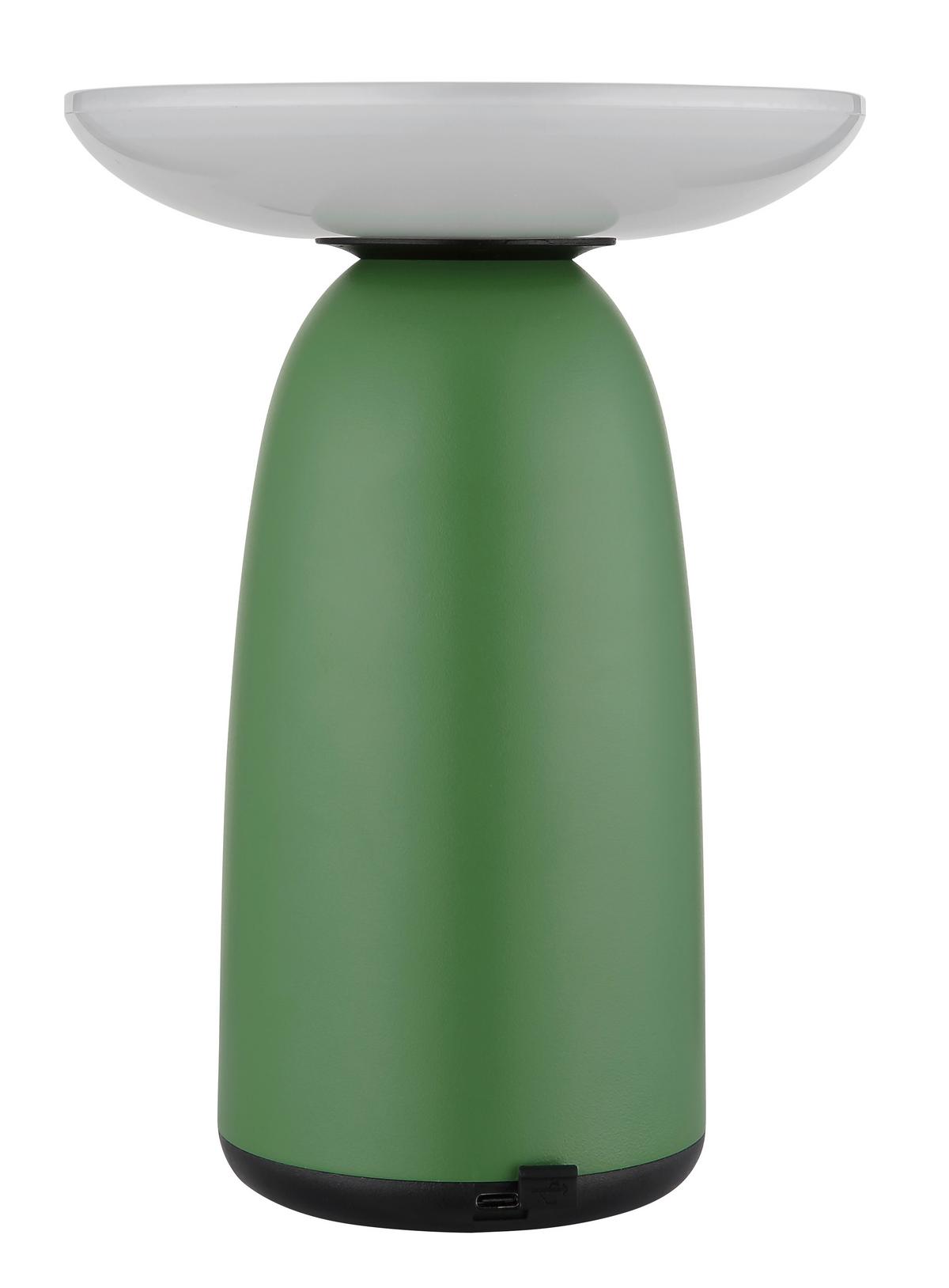 Solarleuchte 36625g  Solar - Opal/Schwarz, Design, Kunststoff/Metall (16/22,5cm) - Globo