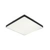 LED-TAKLAMPA JANNEK - vit/svart, Modern, metall/plast (33/33/5,5cm) - Mömax