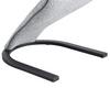 SVIKTSTOL GLORIA - grå/svart, Modern, metall/trä (47,5/85,5/63cm) - Mömax