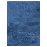 Kunstfell Caroline 3 in Marineblau ca. 160x220cm - Dunkelblau, KONVENTIONELL, Textil (160/220cm) - Mömax
