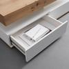 SOFFBORD CARA - vit/ekfärgad, Modern (110/60/38cm) - Bessagi Home