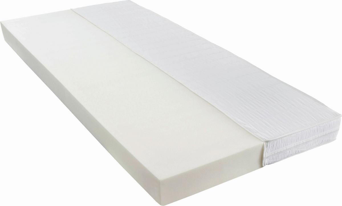 MATERAC Z PIANKI KOMFORT ULLA - biały, Basics, tkanina (90/200cm) - Boxxx