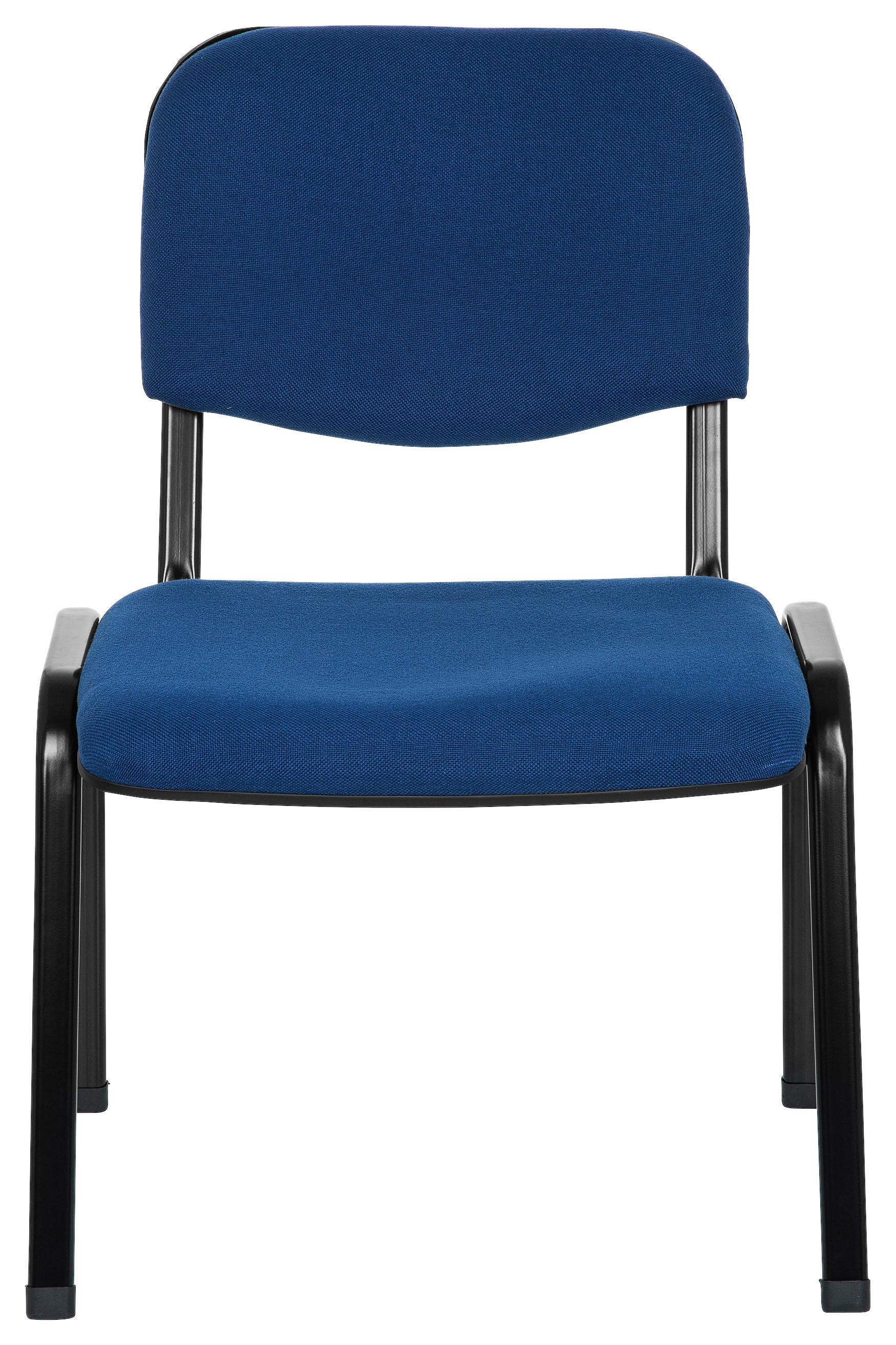 Konferenčni Stol Xt 600 Xl, Modra - modra/črna, Basics, kovina/tekstil (60/87/55cm) - MID.YOU